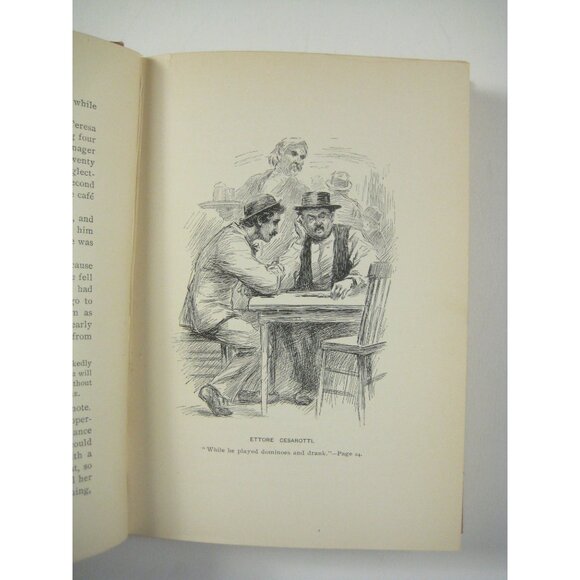 A Daughter Of The Tenements Edward W Townsend 1895 Red Hardcover - Picture 6 of 11